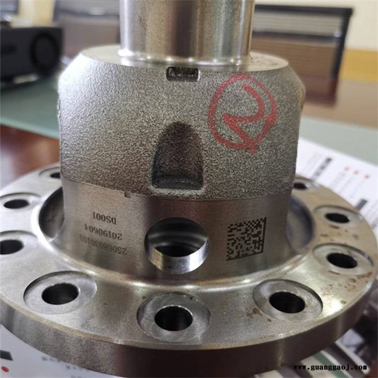 重庆激光刻字机厂家  紫旭激光打标机原理  ZX-PLY-20W合川区激光打码机品牌图2