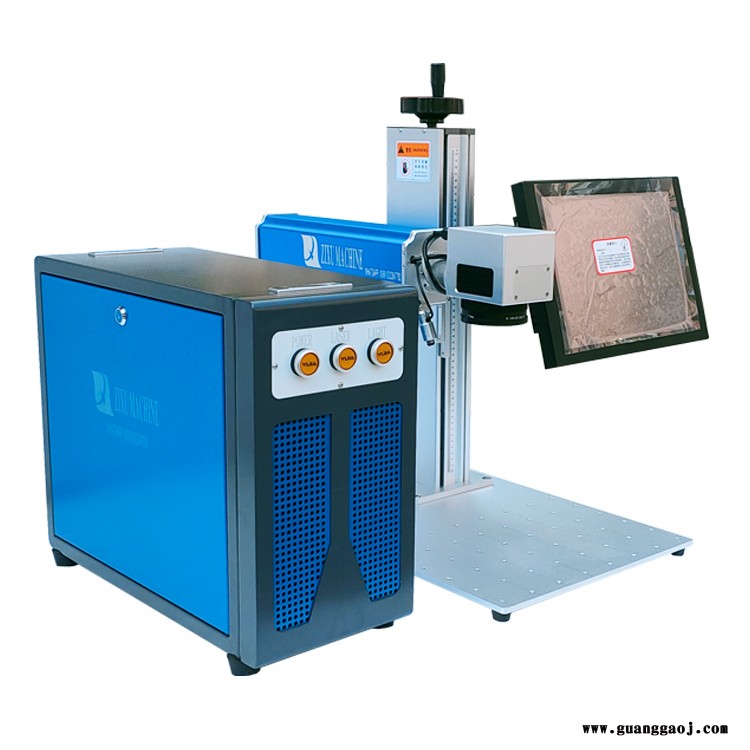 微型轴承钢激光刻字机  CK-LMM-20w电力钟表打码机 紫旭汽车配件打标机图2