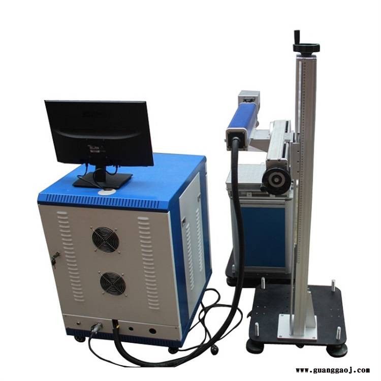 紫旭山东激光刻字机 CK-PLY-20W激光二维码打码机  光纤激光镭雕机价格图3