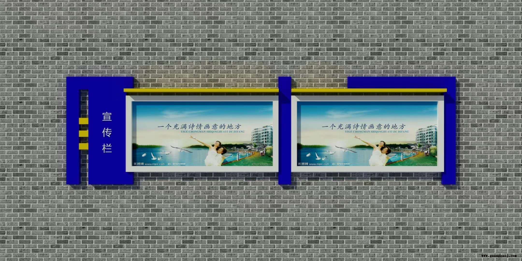 开启式挂墙宣传栏，学校挂墙宣传栏，草地挂墙宣传栏，校园挂墙文化栏，走廊挂墙宣传栏，挂墙式宣传栏，悬挂式铝合金宣传栏