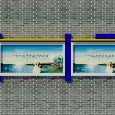开启式挂墙宣传栏，学校挂墙宣传栏，草地挂墙宣传栏，校园挂墙文化栏，走廊挂墙宣传栏，挂墙式宣传栏，悬挂式铝合金宣传栏