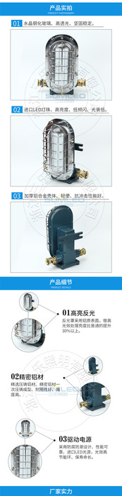 三乐照明DGC18/127L（A）矿用隔爆型LED支架灯用于采掘工作面 支架灯图2