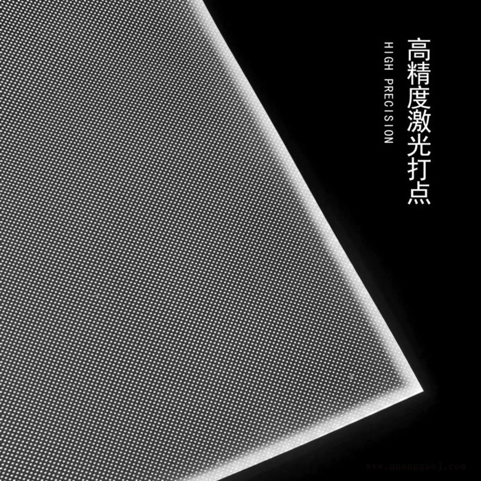 上海导光板亚克力背光源定制激光打点雕刻划线发光板大理石匀光板图3