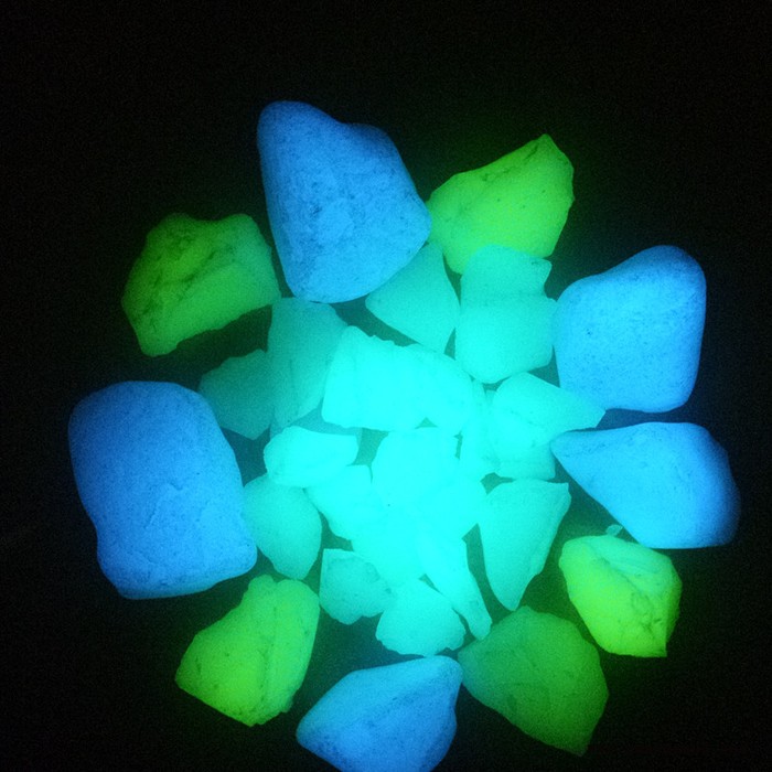 供应夜光石子 夜光粉 荧光粉 荧光石图4