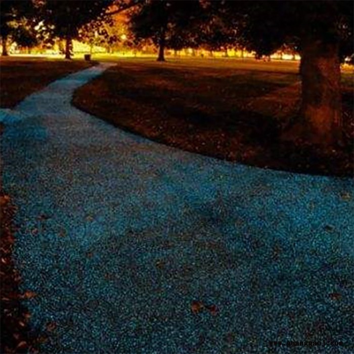 自发光路面胶水_夜光材料_夜光跑道_夜光路面