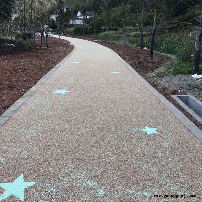 发光路面厂家 夜光路面施工 湖北荧光路面 湖北荧光粉末 中创华美图7
