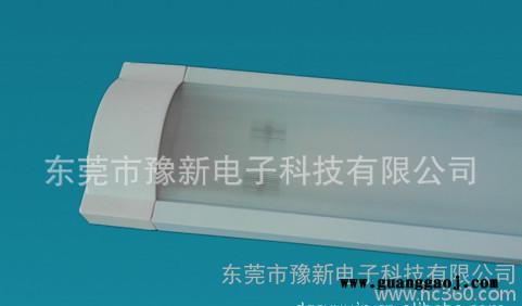 1.2米双管带罩支架 T8 防尘支架 LED灯管支架图2