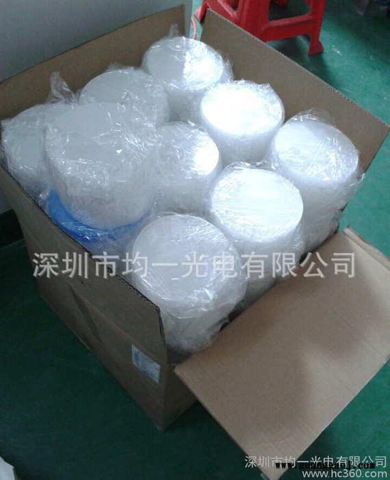 LED平板灯导光板   直径88*4MM 丝印亚克力导光板图2