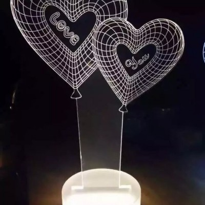 工艺展示品导光板