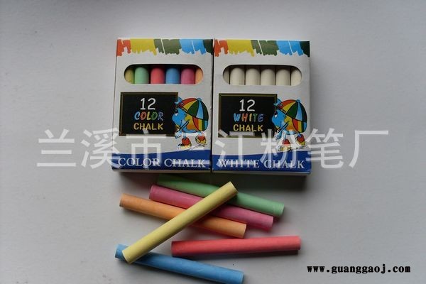 厂家供应品质上乘荧光粉笔 **环保无尘粉笔 量大从优