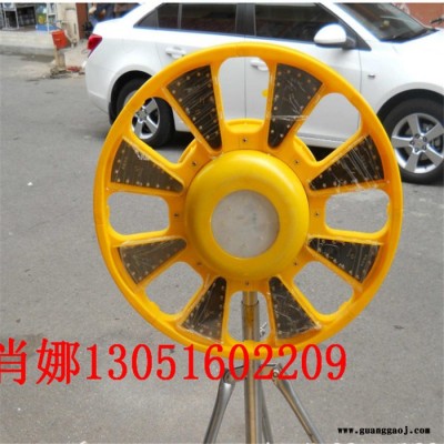 华卫 爆闪太阳能回转灯|LED频闪太阳能回转灯  移动支架太阳能回转灯