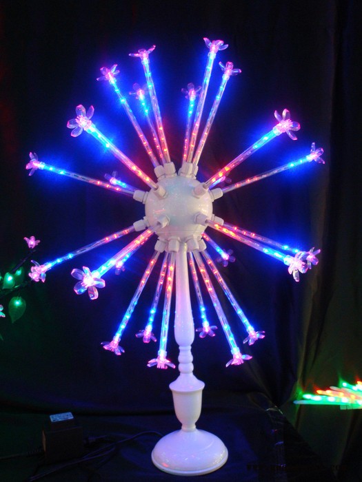 【订做】LED亮化照明用烟花灯,造型灯烟花灯 七彩外控LED烟花灯 景观烟花树灯 仿烟花灯具 户外装饰烟花灯