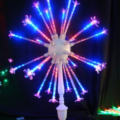 【订做】LED亮化照明用烟花灯,造型灯烟花灯 七彩外控LED烟花灯 景观烟花树灯 仿烟花灯具 户外装饰烟花灯