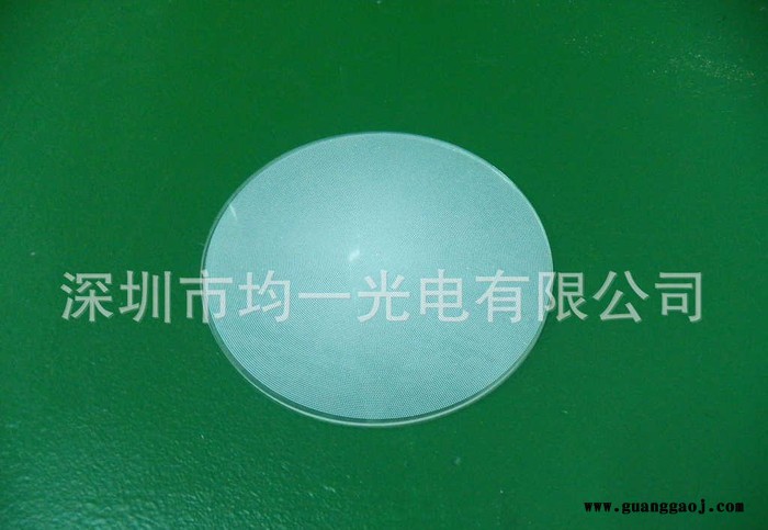侧发光圆形导光板 超薄进口导光板 直径82*4mm图2