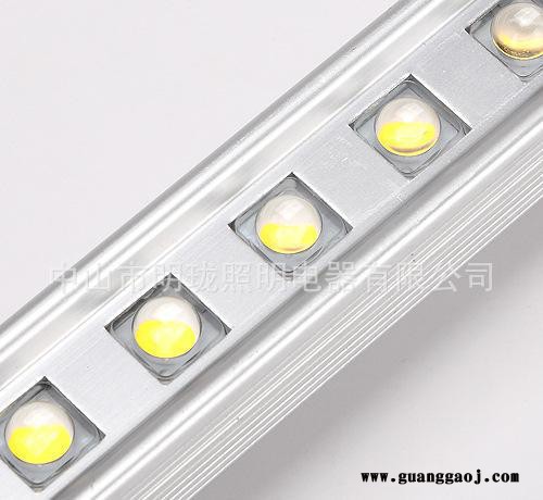 led线条灯t5酒店轮廓亮化线型12w铝线性条形dmx512图3