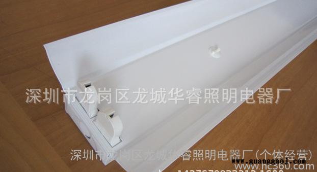 T8 LED支架，经济款，双支带罩支架，1.2米，布好线，装图2
