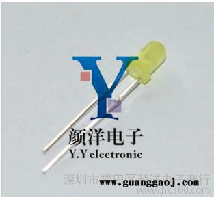 5MM 黄发黄 高亮 发光管 LED 发光二极管 长脚图3