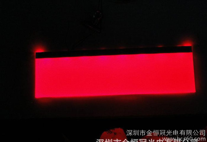专业 led背光源导光板  LED新型背光源 红色背光源图2