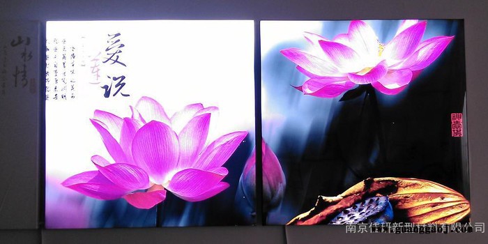 大量供应无框导光板超薄灯箱图3