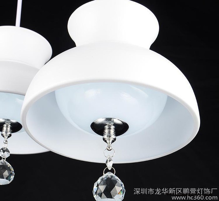 新品创意个性铝线led餐厅高脚碗吊灯吊灯灯客厅灯卧室吊灯图2