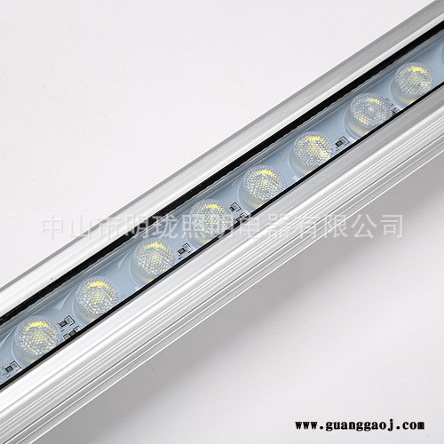 新款led线条灯贴片12w铝线型条形线性t5酒店轮廓dmx5图2