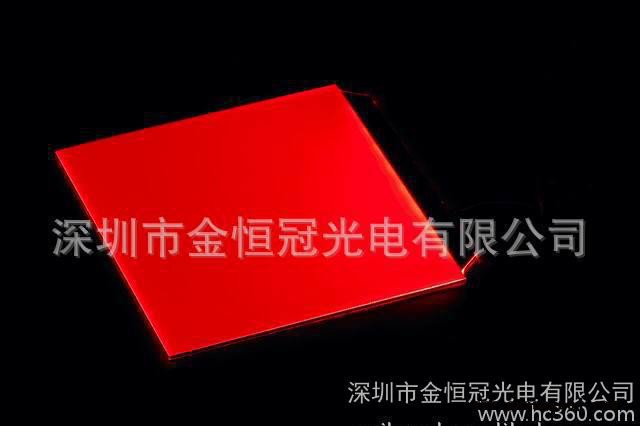 厂家 LED背光源 红色导光板背光源  LCD背光源图1