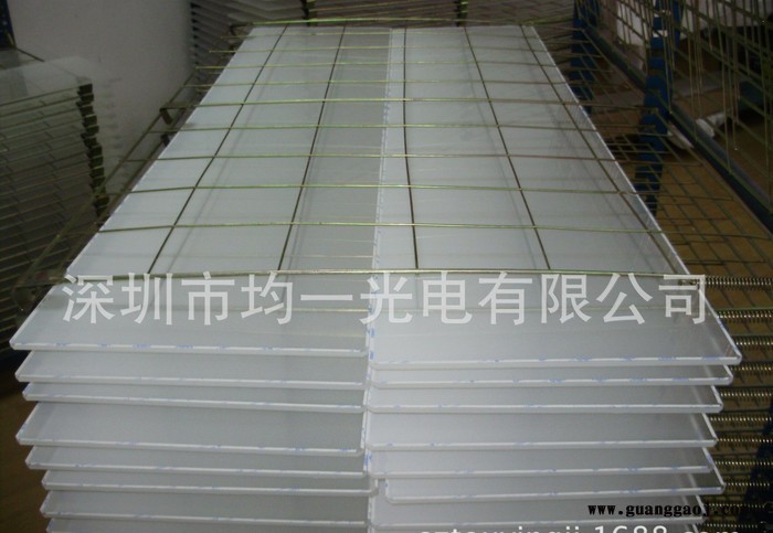 专注LED面板灯导光板 L型进光600*600*4MM 真正广视角 易组装图2