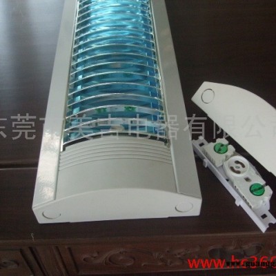 供应美吉MJ-LED-2018A-ML美吉T8 LED网纹罩支架