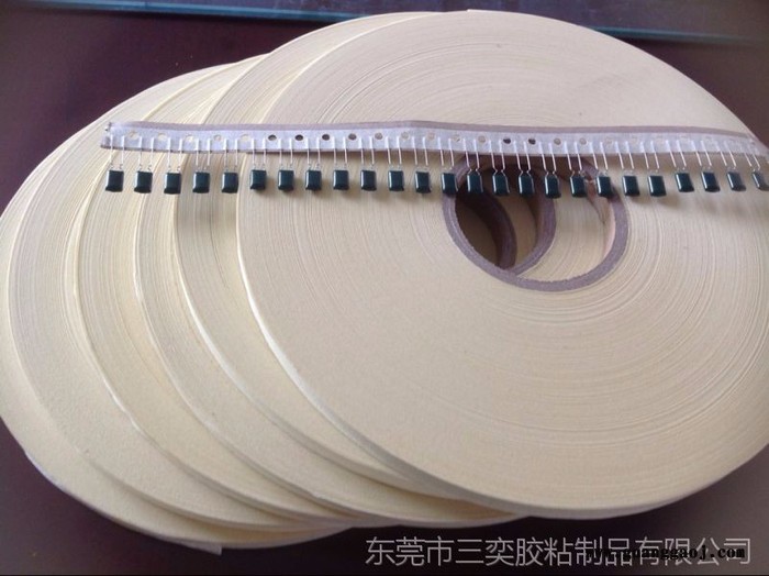 LED二极管防静电编带立式热熔胶带牛皮纸带环保高温美纹纸胶带图2