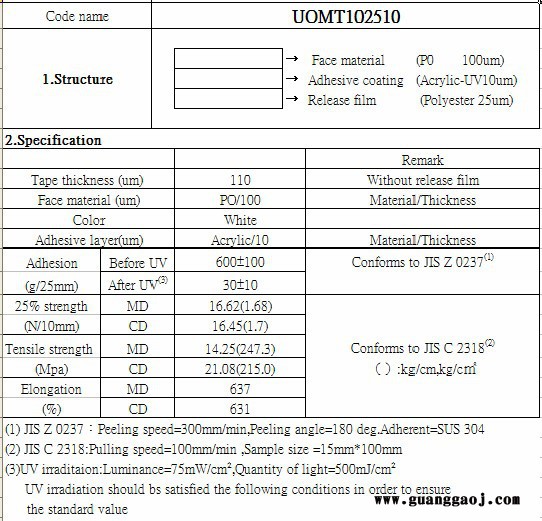 **昆山德品包装晶圆硅片光学玻璃切割胶带LED芯片EMC切割UV膜图2