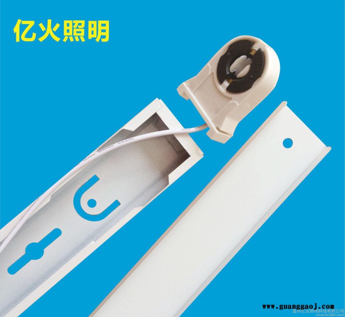 直销T8支架T8LED日光管专用支架 铜芯线支架 **支架1.2M图3