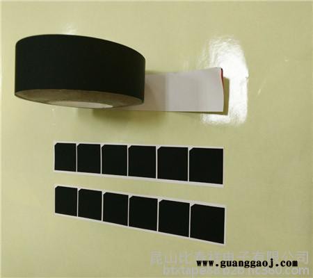 纳米碳铜箔胶带 哑黑纳米铜箔 中山0.02 NFC双面胶/LED封装胶带图3