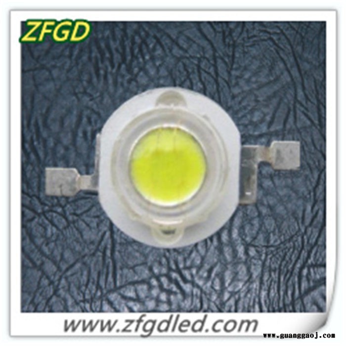 供应1W-3W大功率LED灯珠 黑色支架 大功率 集成LED灯珠 LED发光源图2