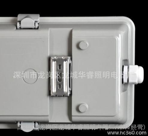 t8三防灯双支支架 应急三防灯 led三防灯 三防灯支架，直图1