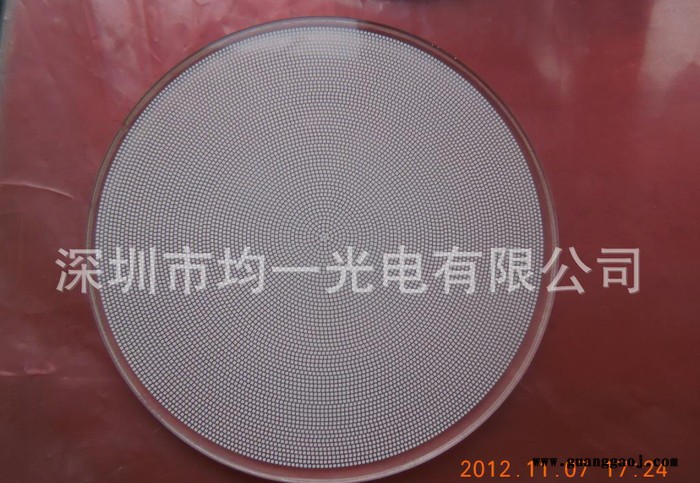 LED圆形面板灯导光板 直径258*4MM 高光效图2