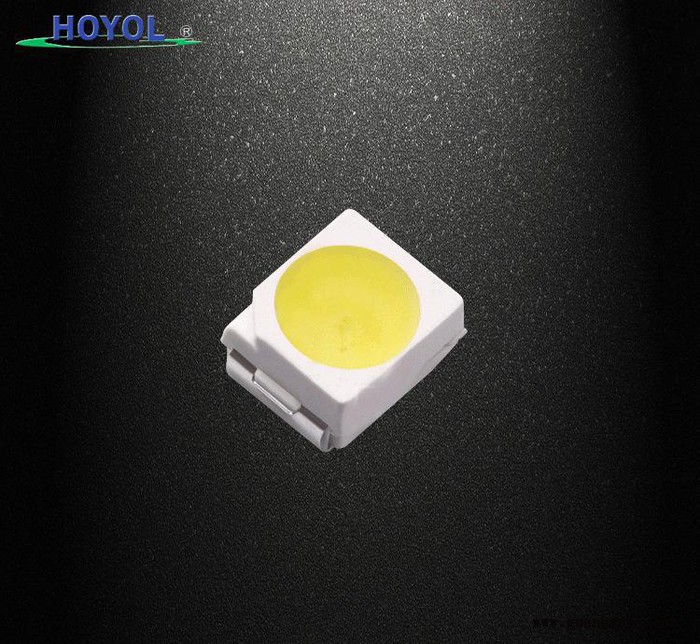 led 3528贴片灯珠 金线紫铜镀银支架 高亮6-7LM图2