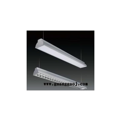 【 】 LED铝合金办公照明吊线 支架2x28w