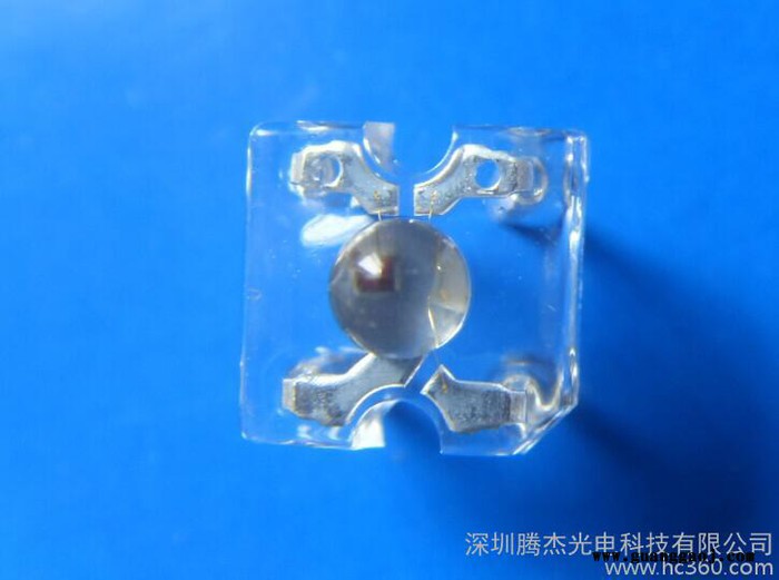 深圳LED灯珠F3食人鱼3MM红绿双色小支架图2