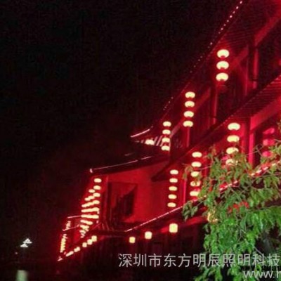 LED冬瓜灯笼 LED南瓜灯笼 灯笼串 带支架灯笼 路灯杆L