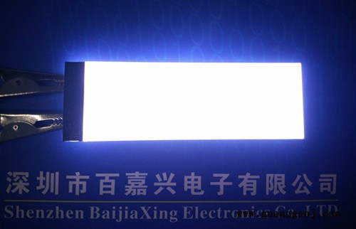 百嘉兴背光源BJX9030W  长期低价销售  2004模组背光   点阵液晶屏背光源  注塑导光板背光源厂家图3