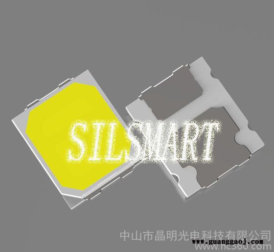 LED  贴片灯珠 3528 7-8LM 铜支架 白光发光二极管  中山直销图3