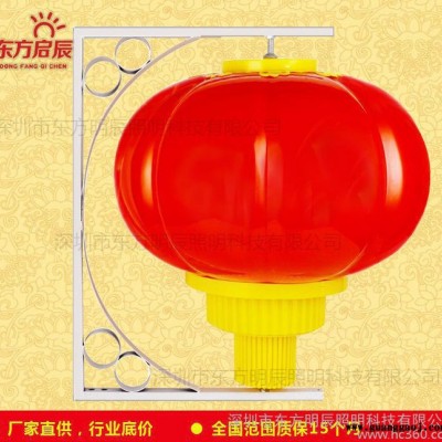 LED道路景观装饰灯笼 喷漆支架固定安装 室外防水防风发光灯