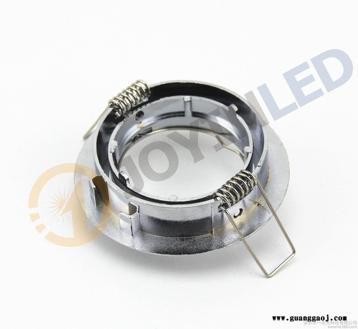 led灯杯 射灯支架MR16gu5.3GU10可调节 铬色替图3