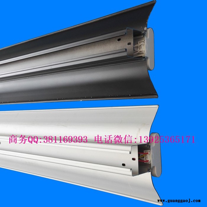 双层LED线槽灯 米铝型材桥架灯 黑白色超市线槽灯 LED线槽光带图5