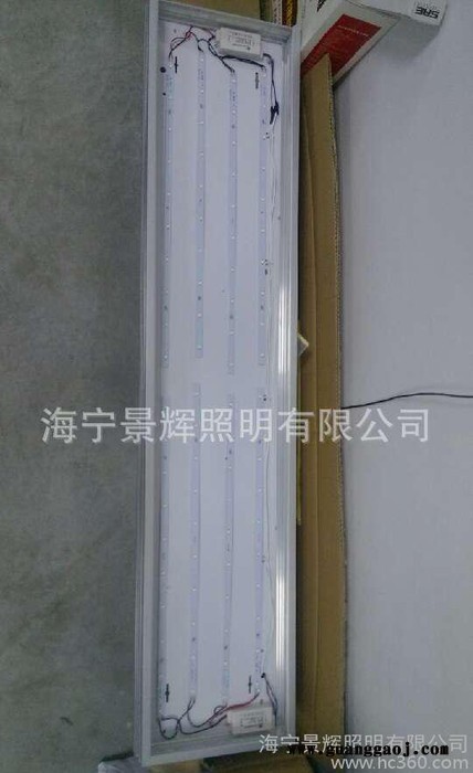新款** 批发  LED贴片无暗区吊线支架灯 现代办公灯 JS-024图3