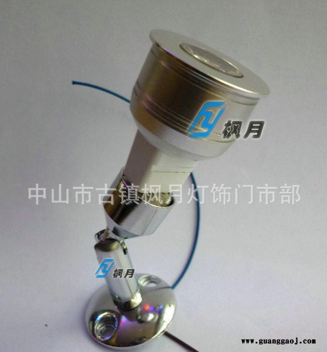 1x1W 大功率 LED柜台灯 小射灯 MR11灯杯 LED柜台灯支架 台灯图3
