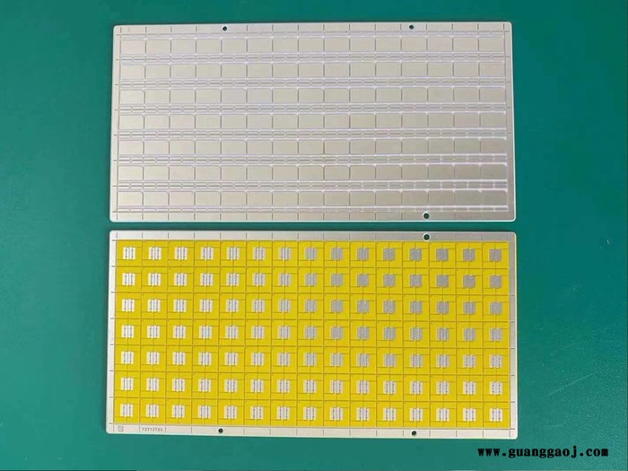展至科技大功率 LED氮化铝陶瓷基板，陶瓷电路板，LED氧化铝陶瓷支架基板定制图3