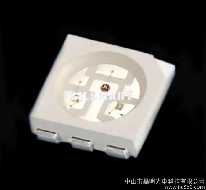 LED 贴片灯珠  5050 20-23LM 铜支架 冷暖色 白光  发光二极管图2