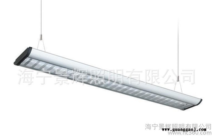 新款led格栅吊线灯 T52*28W 吊线办公灯 铝材支架灯图3