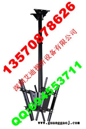 LED液晶电视机移动架 流动式电视架 电视机流动式支架1.5米可调节高度图2
